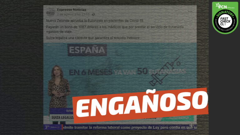 Lee más sobre el artículo “Nueva Zelanda aprueba la eutanasia en pacientes de Covid-19”: #Engañoso