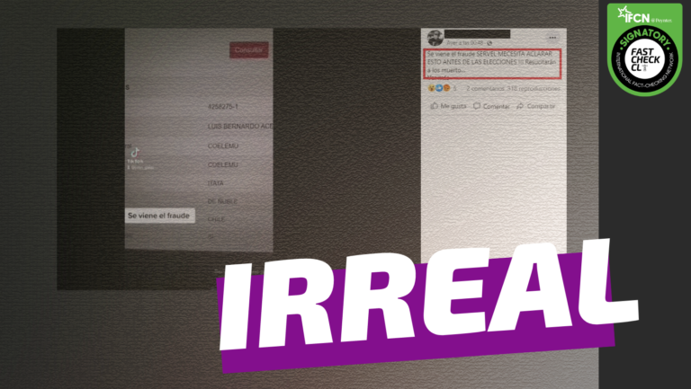 Lee más sobre el artículo (Imagen) “Van a votar los muertos”: #Irreal