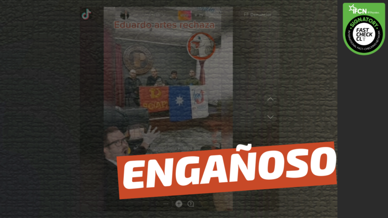 Lee más sobre el artículo (Video) “Eduardo Artés rechaza”: #Engañoso
