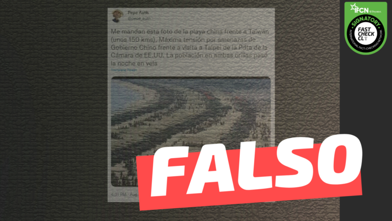 Lee más sobre el artículo (Imagen) “Máxima tensión por amenazas de Gobierno Chino frente a visita a Taipei de la Presidenta de la Cámara de EE.UU”: #Falso
