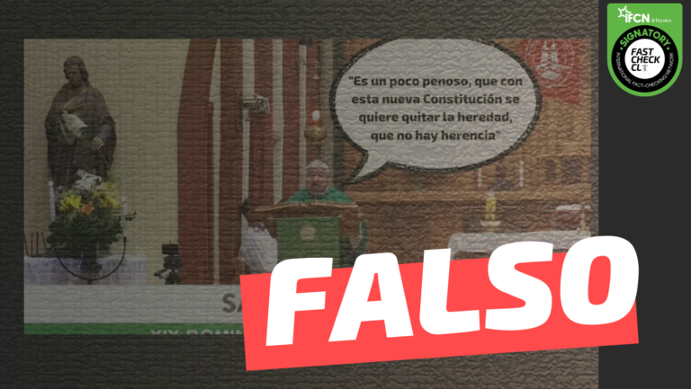 Lee más sobre el artículo “Es un poco penoso, que con esta nueva Constitución se quiere quitar la heredad, que no haya herencia”: #Falso