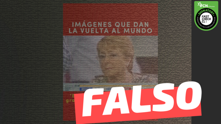 Lee más sobre el artículo (Video) “Bachelet casi llorando por la gran mega victoria del Rechazo”: #Falso
