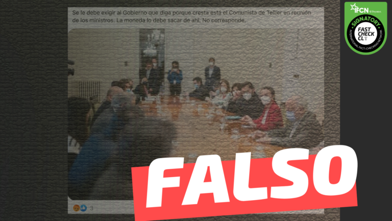 Lee más sobre el artículo (Imagen) “El Comunista de Teillier en reunión de los ministros”: #Falso