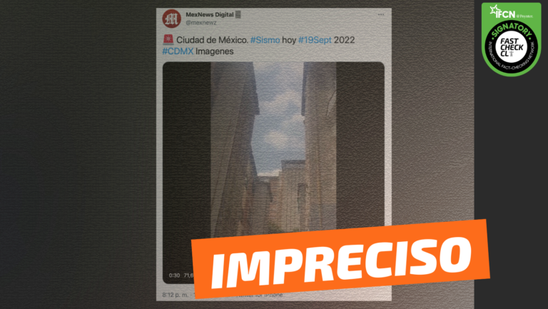 Lee más sobre el artículo (Video) Edificio balanceándose en Ciudad de México por el sismo del 19 de septiembre de 2022: #Impreciso