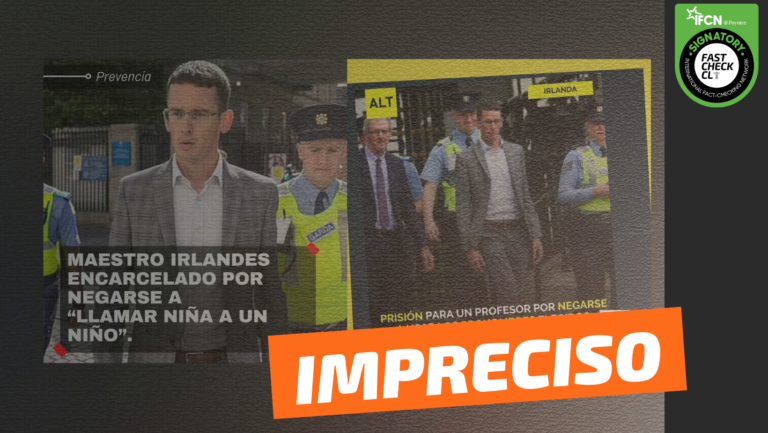 Lee más sobre el artículo “Por no decirle ‘elle’ a un estudiante, suspenden y encarcelan a maestro”: #Impreciso