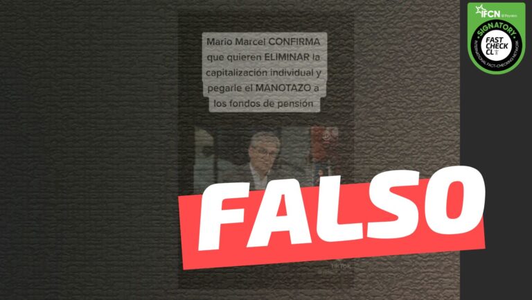 Lee más sobre el artículo (Video) “Mario Marcel confirma que quieren eliminar la capitalización individual”: #Falso