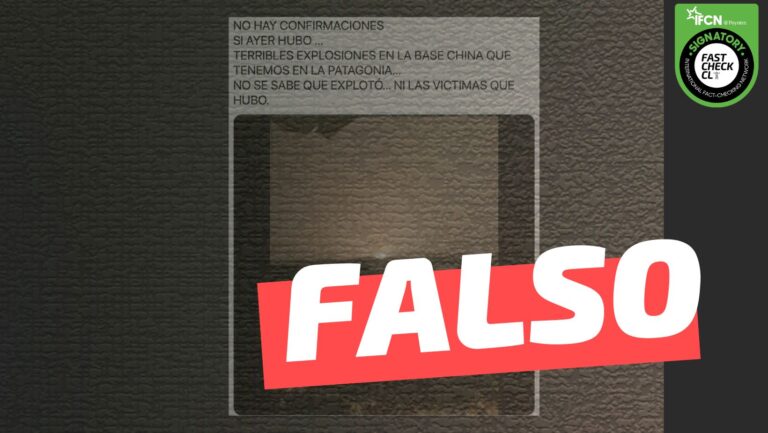 Lee más sobre el artículo (Video) Explosiones en la base china presente en la Patagonia argentina: #Falso