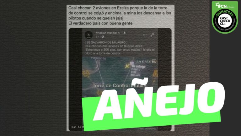 Lee más sobre el artículo (Video) Casi chocan dos aviones en pleno vuelo en Buenos Aires: #Añejo
