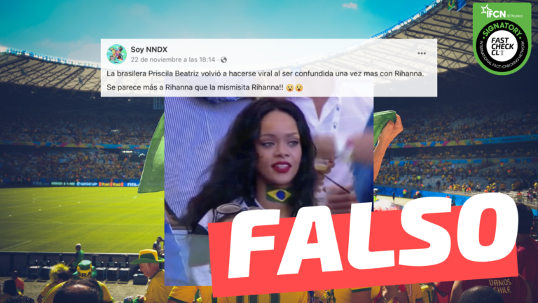 Lee más sobre el artículo (Video) “La brasilera Priscila Beatriz volvió a hacerse viral al ser confundida una vez más con Rihanna”: #Falso