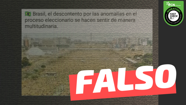 Lee más sobre el artículo (Video) “Brasil, el descontento por las anomalías en el proceso eleccionario se hacen sentir de manera multitudinaria”: #Falso