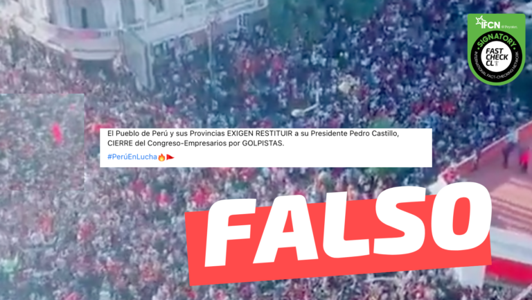 Lee más sobre el artículo (Video) “El Pueblo de Perú y sus provincias exigen restituir a su Presidente Pedro Castillo”: #Falso