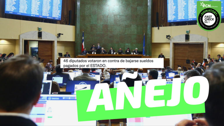 Lee más sobre el artículo “46 diputados votaron en contra de bajarse sueldos pagados por el Estado”: #Añejo