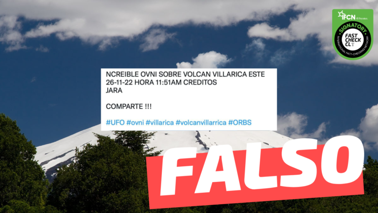 Lee más sobre el artículo (Video) “Increíble OVNI sobre volcán Villarrica”: #Falso