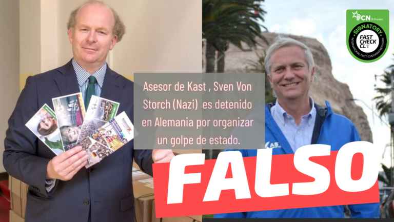 Lee más sobre el artículo “Asesor de Kast, Sven von Storch, es detenido en Alemania por organizar un golpe de Estado”: #Falso