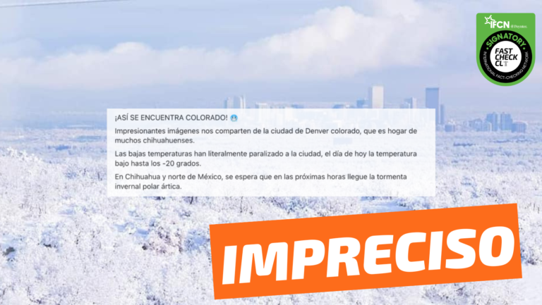 Lee más sobre el artículo “¡Así se encuentra Colorado! Impresionantes imágenes nos comparten de la ciudad de Denver”: #Impreciso