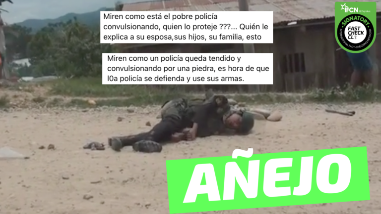 Lee más sobre el artículo (Video) “Miren como un policía queda tendido y convulsionando” en Perú: #Añejo