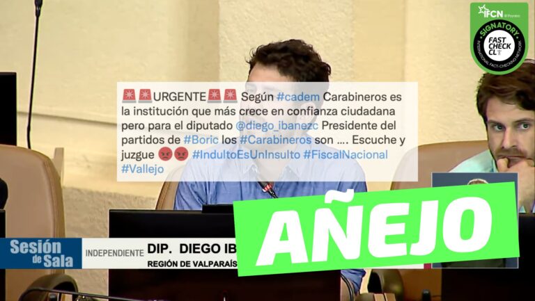 Lee más sobre el artículo (Video) “Para el diputado Diego Ibañez, presidente del partido de Boric, los Carabineros son” un violador en tu camino: #Añejo