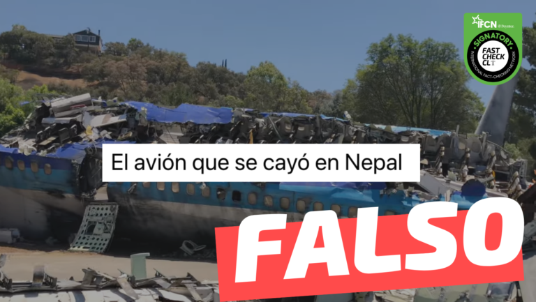 Lee más sobre el artículo (Video) “El avión que se cayó en Nepal”: #Falso