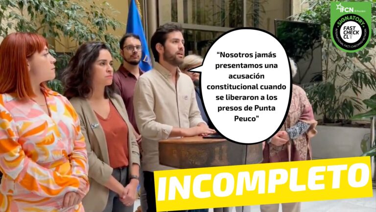 Lee más sobre el artículo “Nosotros jamás presentamos una acusación constitucional cuando se liberaron a los presos de Punta Peuco”: #Incompleto