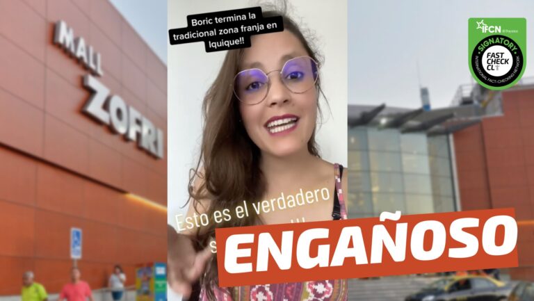 Lee más sobre el artículo (Video) “El año 2021 ingresa el proyecto de ley para renovar el estado de zona franca en Iquique (…). Resulta que Gabriel Boric lo sacó de tramitación y es así como Iquique deja de ser zona franca”: #Engañoso