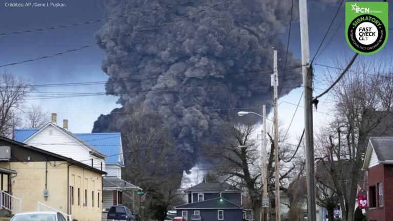Lee más sobre el artículo Accidente de tren en Ohio: El desastre medioambiental que enfrenta Estados Unidos
