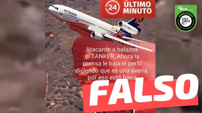 Lee más sobre el artículo (Imagen) “Atacaron a balazos el Tanker (…) por eso está fuera de servicio”: #Falso