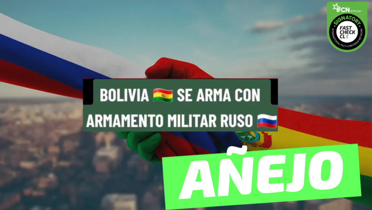 Lee más sobre el artículo (Video) “Bolivia se arma con armamento militar ruso”: #Añejo