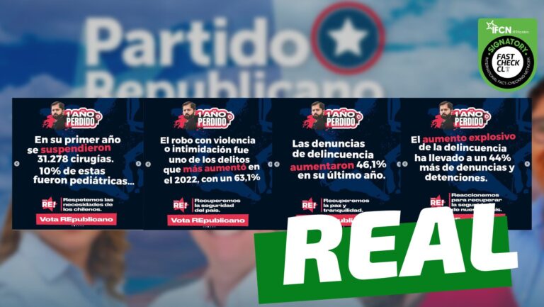 Lee más sobre el artículo Cifras del gobierno de Gabriel Boric entregadas por el Partido Republicano “1 año perdido”: #Real
