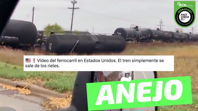 Lee más sobre el artículo “Video del ferrocarril en Estados Unidos. El tren simplemente se sale de los rieles”: #Añejo