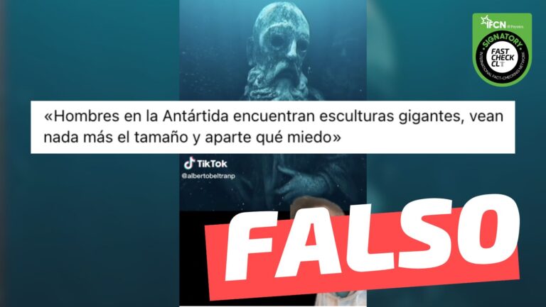 Lee más sobre el artículo (Video) “Esculturas gigantes encontradas en la Antártida”: #Falso