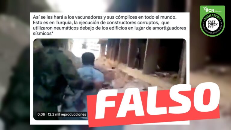 Lee más sobre el artículo (Video) “En Turquía, la ejecución de constructores que utilizaron neumáticos debajo de los edificios en lugar de amortiguadores sísmicos”: #Falso