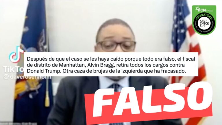 Lee más sobre el artículo (Video) “El fiscal del distrito de Manhattan, Alvin Bragg, retira todos los cargos contra Donald Trump”: #Falso