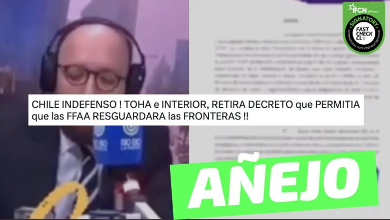 Lee más sobre el artículo (Video) “Tohá e Interior retira decreto que permitía que las FF.AA. resguardara las fronteras”: #Añejo
