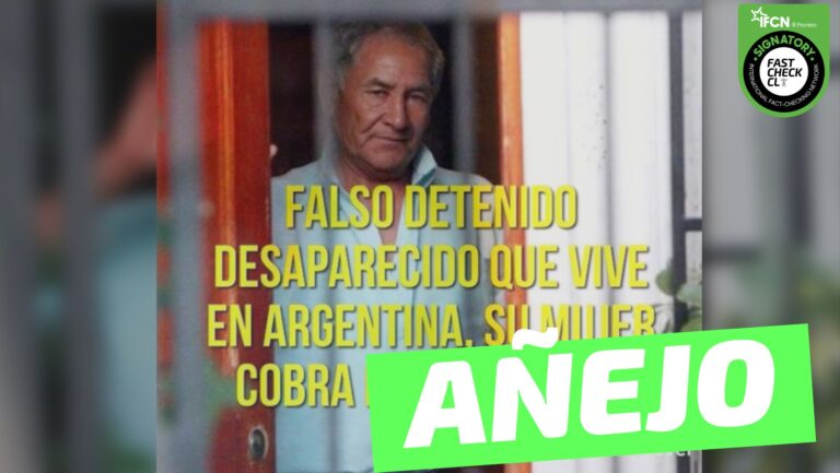 Lee más sobre el artículo (Imagen) “Falso detenido desaparecido que vive en Argentina, su mujer cobra la pensión en Chile”: #Añejo