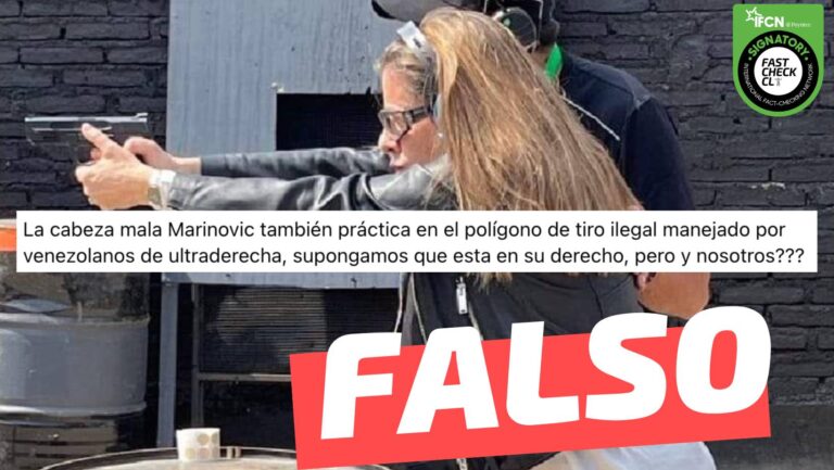 Lee más sobre el artículo (Imagen) “Marinovic practica en el polígono de tiro ilegal manejado por venezolanos”: #Falso