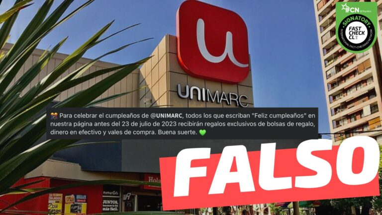 Lee más sobre el artículo (Concurso) “Para celebrar el cumpleaños de Unimarc, quien escriba ‘Feliz Cumpleaños’ recibirán regalos exclusivos”: #Falso