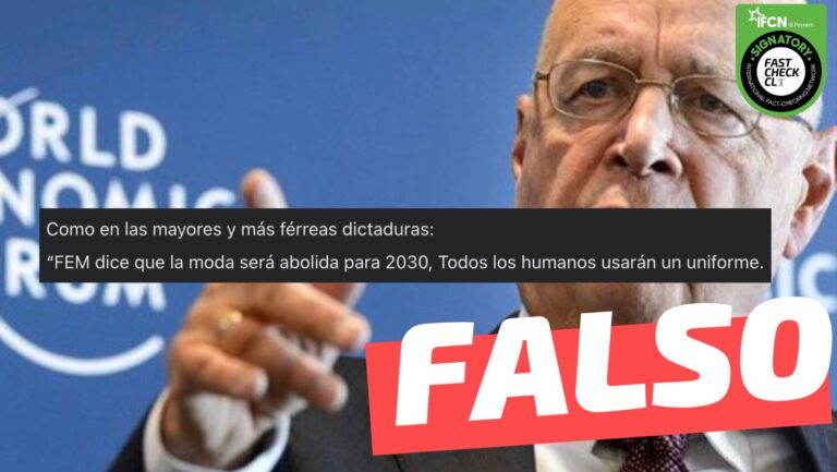 Lee más sobre el artículo “El Foro Económico Mundial dice que la moda será abolida para 2030: ‘Todos los humanos usarán un uniforme'”: #Falso