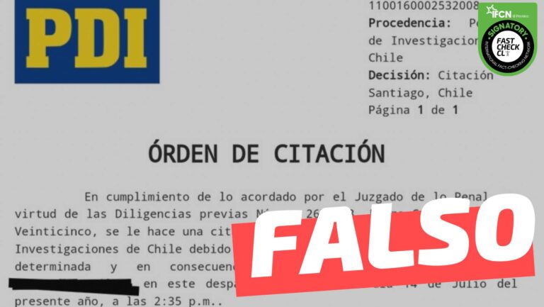 Lee más sobre el artículo (Correo electrónico) “PDI Virtual – solicitamos su presencia ante el tribunal de justicia”: #Falso
