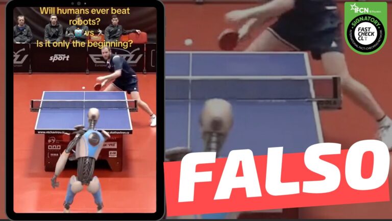 Lee más sobre el artículo (Video) “Robot vs humano jugando ping pong”: #Falso