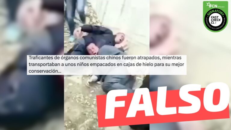 Lee más sobre el artículo (Video) “Encuentran traficantes de órganos en China con los niños en hieleras”: #Falso