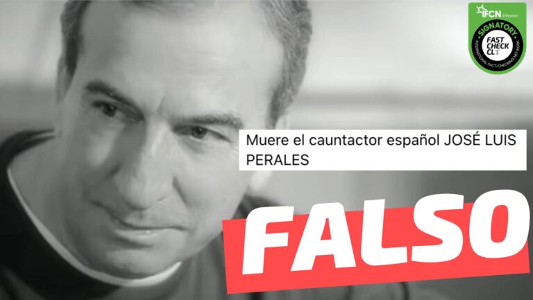 Lee más sobre el artículo “Fallece el cantautor español José Luis Perales”: #Falso