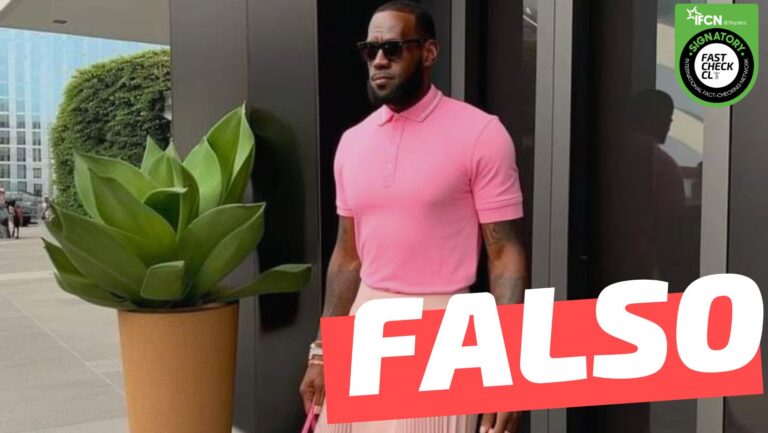 Lee más sobre el artículo (Imagen) “LeBron James, listo para ver Barbie”: #Falso