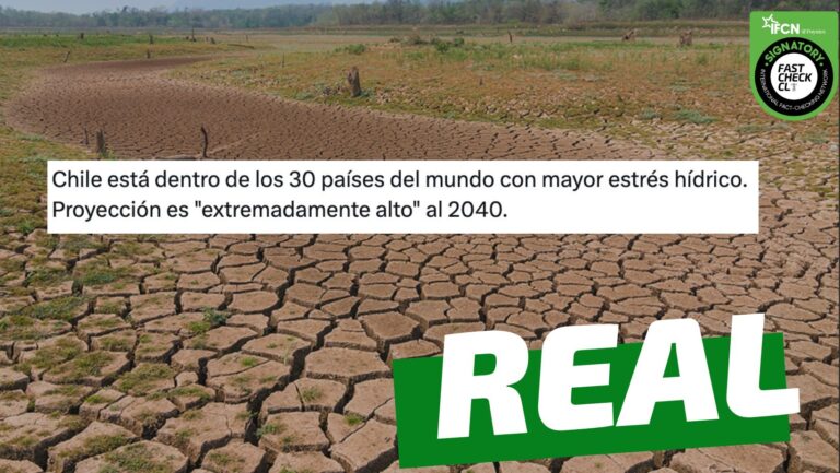 Lee más sobre el artículo (Imagen) “Chile está dentro de los 30 países del mundo con mayor estrés hídrico”: #Real