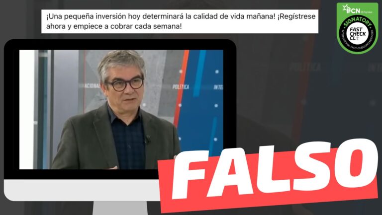 Lee más sobre el artículo Mario Marcel invita a participar de una nueva plataforma de inversión: #Falso