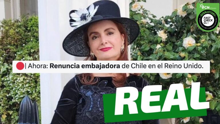 Lee más sobre el artículo Renuncia embajadora de Chile en Reino Unido tras polémica por proyecto presentado al Gore Biobío: #Real