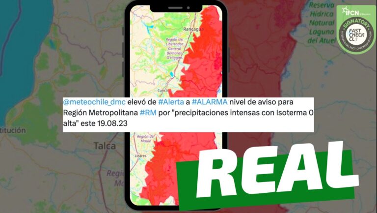 Lee más sobre el artículo Regiones Metropolitana, O’Higgins y Maule pasan de “alerta” a “alarma” por precipitaciones intensas con isoterma cero alta: #Real