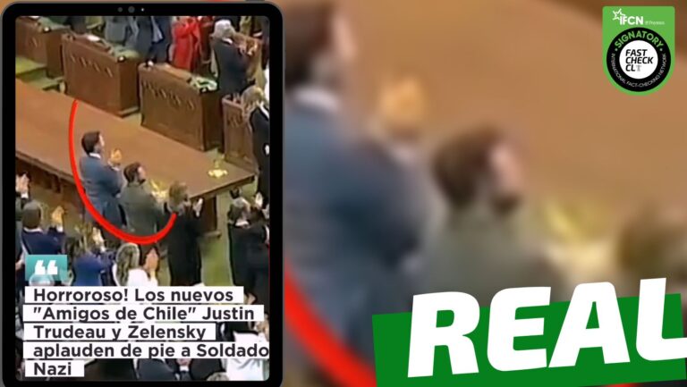 Lee más sobre el artículo “El primer ministro de Canadá, Justin Trudeau, y Zelensky, aplaudiendo de pies a un veterano ucraniano nazi”: #Real