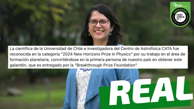 Lee más sobre el artículo La astrónoma Laura Pérez es la primera chilena que obtiene el premio “New Horizon Prize in Physics”: #Real