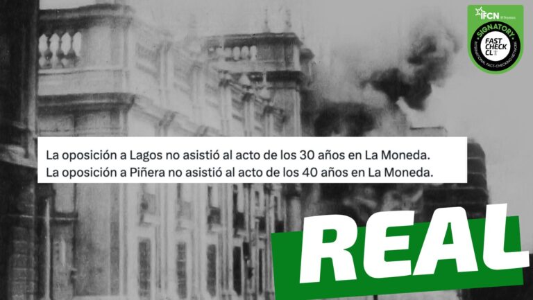 Lee más sobre el artículo “La oposición a Lagos no asistió al acto de los 30 años en La Moneda. La oposición a Piñera no asistió al acto de los 40 años en La Moneda”: #Real