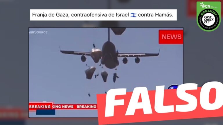 Lee más sobre el artículo (Video) “Contraofensiva de Israel contra Palestina”: #Falso